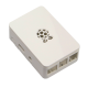 Gabinete em pl&aacute;stico ABS branco com logo para Raspberry Pi 3B/3B+ - Thumb - 3
