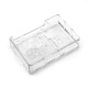Gabinete Transparente em ABS para Raspberry Pi 3B/3B+ com Porta GPIO Larga de 40 pinos e Suporte para Ventoinhas - Thumb - 2