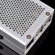 Case em liga de alum&iacute;nio prata brilhante com dissipa&ccedil;&atilde;o de calor para Raspberry Pi 3B/B+ - Thumb - 1