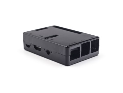Gabinete ABS preto compat&iacute;vel com Raspberry Pi 3B/3B+ - Imagem 3