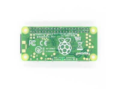 Raspberry Pi Zero WH 1GHz 512MB RAM com Wi‑Fi, Bluetooth e header soldado - Imagem 1