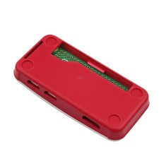 Case oficial vermelho e branco para Raspberry Pi Zero e Zero W