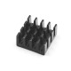Dissipador de calor preto grande para Raspberry Pi Zero W, 14 x 14 x 7 mm - Thumb - 3