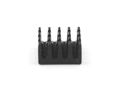 Dissipador de calor preto grande para Raspberry Pi Zero W, 14 x 14 x 7 mm - Imagem 5