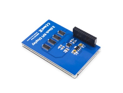 M&oacute;dulo Display LCD Touch 3,5'' para Raspberry Pi 3/4 com Stylus - Imagem 1