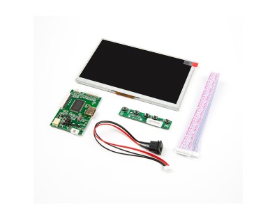 M&oacute;dulo LCD TFT de 7 polegadas 800&times;480 compat&iacute;vel com Raspberry Pi 3/4 - Imagem 2