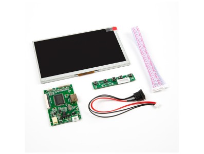 M&oacute;dulo LCD TFT de 7 polegadas 800&times;480 compat&iacute;vel com Raspberry Pi 3/4 - Imagem 4