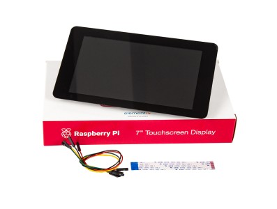 Display Touch Oficial 7 polegadas 800 x 480 pixels para Raspberry Pi 4B/3B/2B/B+/A+ - Imagem 1