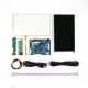 Display LCD touch resistivo 7 polegadas adapt&aacute;vel &agrave; interface HDMI, resolu&ccedil;&atilde;o 1024&times;600 - Thumb - 1