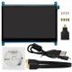 Painel LCD 7'' 800&times;480 com touch capacitivo, interface HDMI e USB para Raspberry Pi 3/4 - Thumb - 1