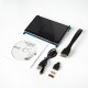 Painel LCD 7'' 800&times;480 com touch capacitivo, interface HDMI e USB para Raspberry Pi 3/4 - Thumb - 6