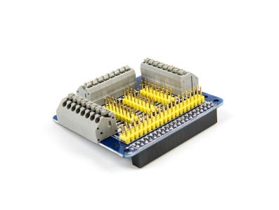 Placa de expans&atilde;o GPIO multifuncional com coluna fixa de nylon e ponteira jumper para Raspberry Pi 4B/3B/3B+ - Imagem 2