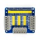 Placa de expans&atilde;o GPIO multifuncional com coluna fixa de nylon e ponteira jumper para Raspberry Pi 4B/3B/3B+ - Thumb - 1