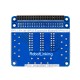 Placa de expans&atilde;o GPIO multifuncional com coluna fixa de nylon e ponteira jumper para Raspberry Pi 4B/3B/3B+ - Thumb - 3