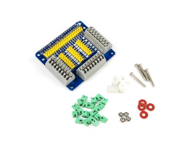 Placa de expans&atilde;o GPIO multifuncional com coluna fixa de nylon e ponteira jumper para Raspberry Pi 4B/3B/3B+ - Imagem 4