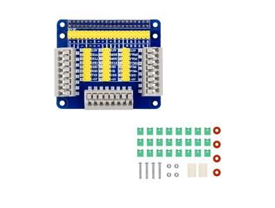 Placa de expans&atilde;o GPIO multifuncional com coluna fixa de nylon e ponteira jumper para Raspberry Pi 4B/3B/3B+ - Imagem 5