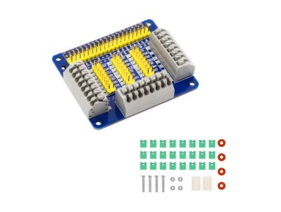 Placa de expans&atilde;o GPIO multifuncional com coluna fixa de nylon e ponteira jumper para Raspberry Pi 4B/3B/3B+ - Imagem 6