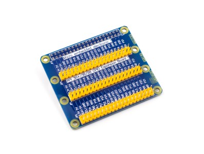 Placa de Expans&atilde;o GPIO 1 para 3 com Fixa&ccedil;&atilde;o por Parafuso para Raspberry Pi 3/4 - Imagem 3