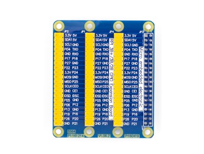 Placa de Expans&atilde;o GPIO 1 para 3 com Fixa&ccedil;&atilde;o por Parafuso para Raspberry Pi 3/4 - Imagem 1