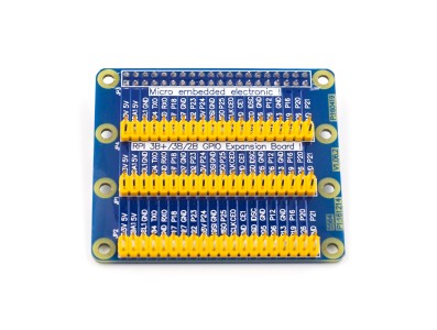 Placa de Expans&atilde;o GPIO 1 para 3 com Fixa&ccedil;&atilde;o por Parafuso para Raspberry Pi 3/4 - Imagem 6