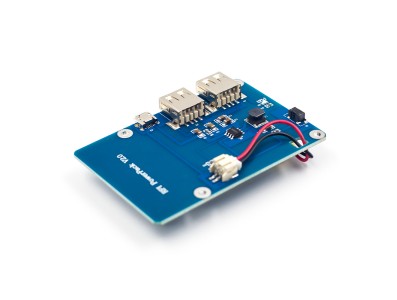 Placa de expans&atilde;o de energia com bateria de l&iacute;tio 3,7 V 3800 mAh e dupla sa&iacute;da USB para Raspberry Pi e RP2040 - Imagem 4
