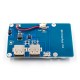 Placa de expans&atilde;o de energia com bateria de l&iacute;tio 3,7 V 3800 mAh e dupla sa&iacute;da USB para Raspberry Pi e RP2040 - Thumb - 5