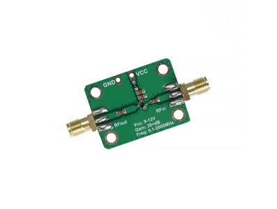 M&oacute;dulo Amplificador RF LNA de Baixo Ru&iacute;do, Banda Larga 0,1 a 2000 MHz, Ganho de 30 dB - Imagem 5