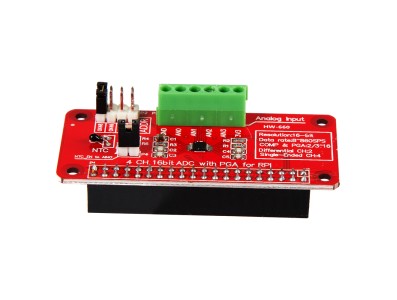 M&oacute;dulo ADC ADS1115 4 canais 16 bits com PGA para Raspberry Pi V1.03 - Imagem 4