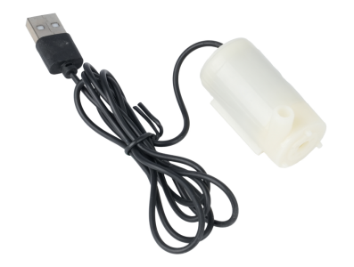 Mini bomba submers&iacute;vel branca silenciosa DC 3&ndash;5V com USB - Imagem 1