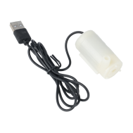 Mini bomba submers&iacute;vel branca silenciosa DC 3&ndash;5V com USB