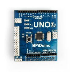 Placa adaptadora com conector compat&iacute;vel com Arduino UNO para Raspberry Pi