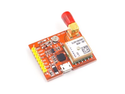 Shield GPS com porta USB e bateria para Raspberry Pi - Imagem 3