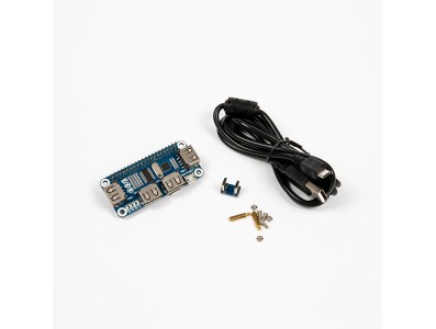 Waveshare Placa HUB de Expans&atilde;o USB para Porta Serial, compat&iacute;vel com Raspberry Pi e RP2040 - Imagem 4