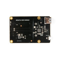 Placa expansora X850 mSATA SSD para Raspberry Pi com suporte a 1TB e interface USB 3.0