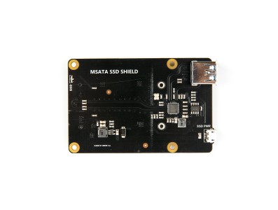 Placa expansora X850 mSATA SSD para Raspberry Pi com suporte a 1TB e interface USB 3.0 - Imagem 1