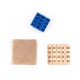 Conjunto robusto de dissipadores com acabamento azul em liga de &oacute;xido de alum&iacute;nio para Raspberry Pi 3B/4B - Thumb - 5
