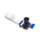 M&oacute;dulo de c&acirc;mera 500W para Raspberry Pi com infravermelho (IR) e vis&atilde;o noturna - Thumb - 3