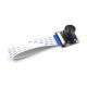 M&oacute;dulo de C&acirc;mera Raspberry Pi (G) 5 Megapixels OV5647 lente olho de peixe com foco ajust&aacute;vel para Raspberry Pi 3 Model B - Thumb - 2