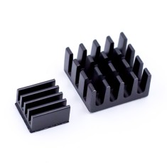 Kit de Dissipadores de Alum&iacute;nio Preto