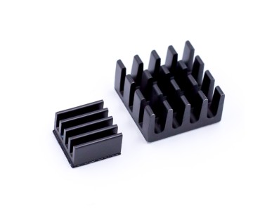 Kit de Dissipadores de Alum&iacute;nio Preto - Imagem 1