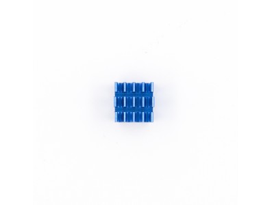 Dissipador MOSFET em liga de alum&iacute;nio azul 9 x 9 x 12 mm - Imagem 5