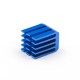Dissipador MOSFET em liga de alum&iacute;nio azul 9 x 9 x 12 mm - Thumb - 6