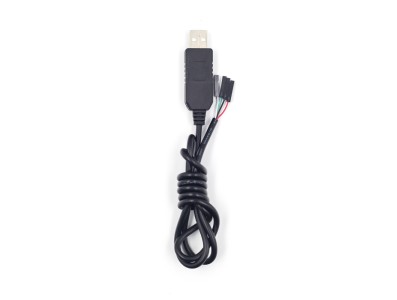 Cabo USB para TTL PL2303HX 4 pinos compat&iacute;vel com Raspberry Pi e RP2040 - Imagem 2