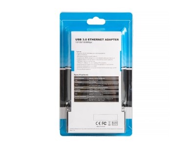 Adaptador USB 3.0 para Rede Gigabit 10/100/1000 Mbps RJ45, Placa de Rede Externa para Windows 7/8/XP/Vista, Android e Mac 10.9 - Imagem 2