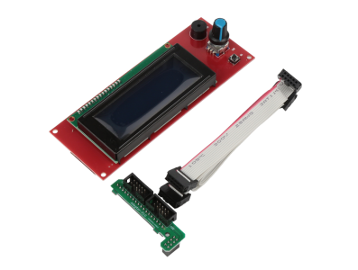 Controlador Inteligente RepRapDiscount LCD 2004 com Luz Azul - Imagem 1