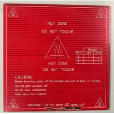 Mesa Aquecida PCB MK2B para Impressora 3D - Vermelha