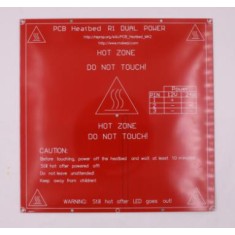 Mesa Aquecida PCB R1 para Impressora 3D - Vermelha