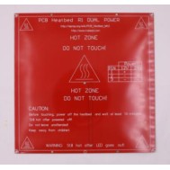 Mesa Aquecida PCB R1 para Impressora 3D - Vermelha