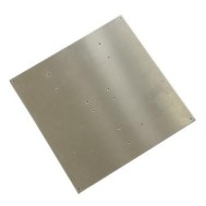 Placa de Alum&iacute;nio de Apoio para Mesa MK2/MK3 - 220 x 220 x 2 mm