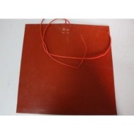 Mesa Aquecida de Silicone para Impressora 3D - 250 x 250 mm, 12 V, 280 W